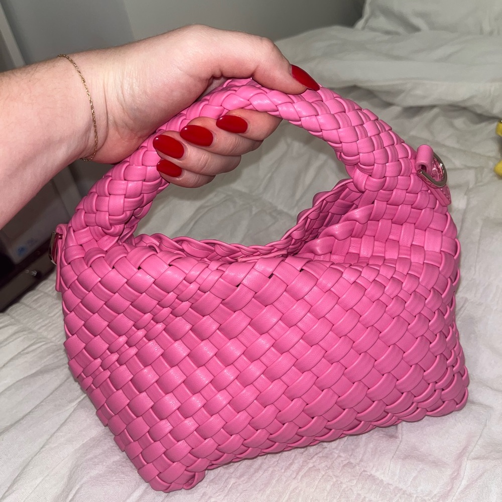 Bottega Jodie inspired bag with crossbody strap. Worn once. Excellent condition